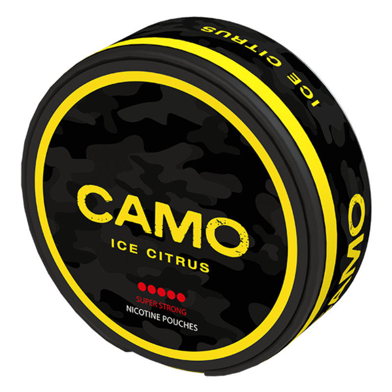 Nicotine Pouches Camo Ice Citrus 25mg