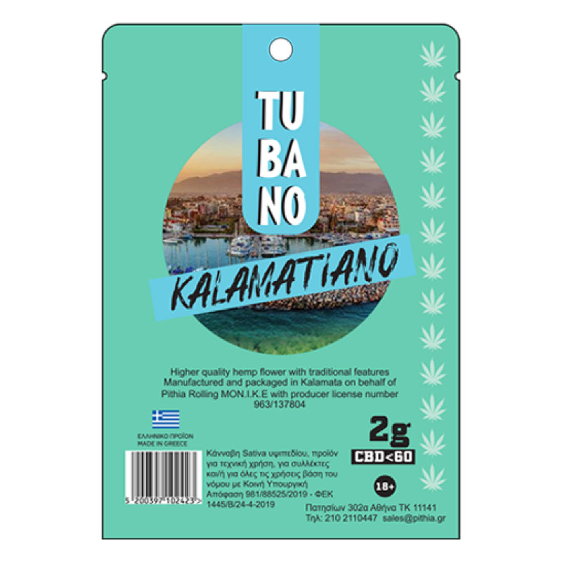 TUBANO CBD KALAMATIANO 2g