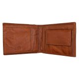 Πορτοφόλι Pithia EF-78 Cognac/Cream