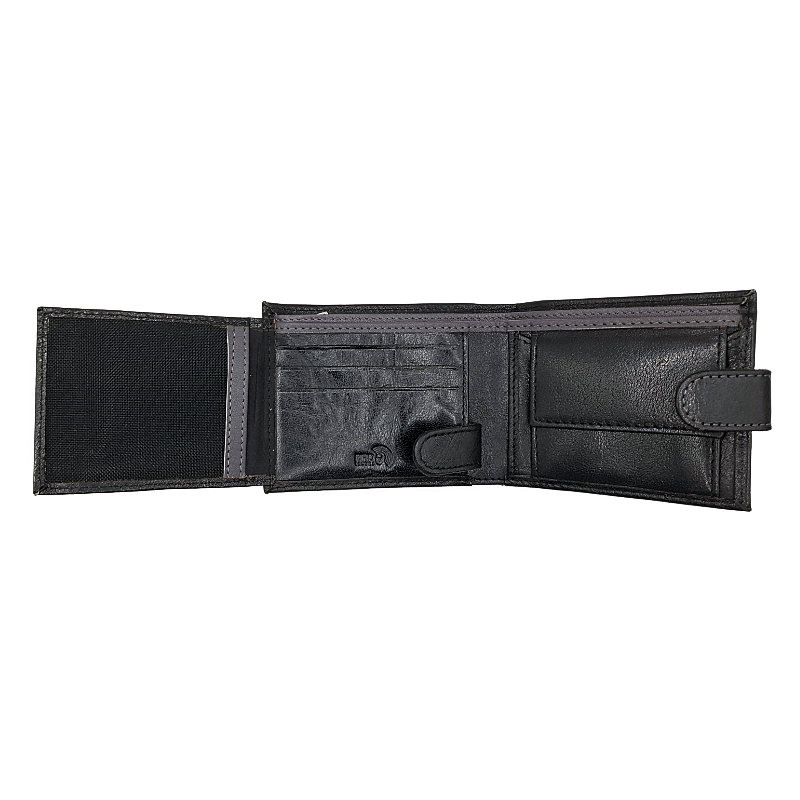 Πορτοφόλι Pithia EF-4104 Black/Gray